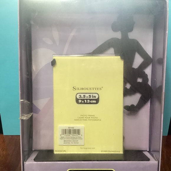 New unopened box Silhouettes 3.5 x 5” girl ballerina picture frame - Picture 1 of 1